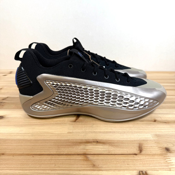 Adidas Anthony Edwards AE 1 Low Champagne Metallic Black JQ6133 Men's Size 10 - Picture 1 of 9